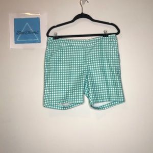 CallaWay blue and white shorts.